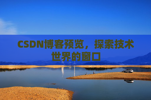 CSDN博客预览，探索技术世界的窗口